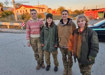 Волинянки, яких звільнили з полону у жовтні 2022 року. Фото із Telegram-каналу Волинської ОДА
