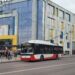 Тролейбус у Луцьку ТРЦ Промінь