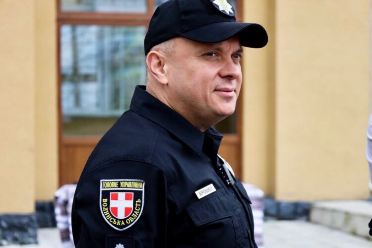 Юрій Крошко начальник ГУНП у Волинській області