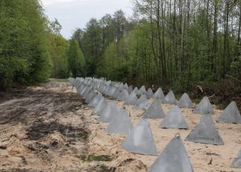 На Волині триває будівництво фортифікаційних споруд уздовж українсько-білоруського кордону.