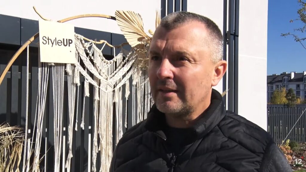 Співвласник і керівник будівельної компанії «Континіум-Девелопмент» Микола Білецький. Скриншот з відео Youtube-каналу «12 Канал»