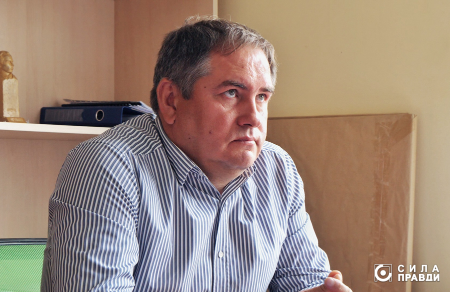 Директор департаменту містобудування, земельних ресурсів та реклами Луцької міської ради, головний архітектор Луцька Веніамін Туз. Розмова про будівництво групи "Континіум"