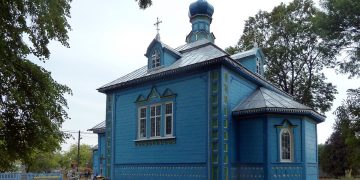 Церква Козьмодем’янська у селі Вишнів.