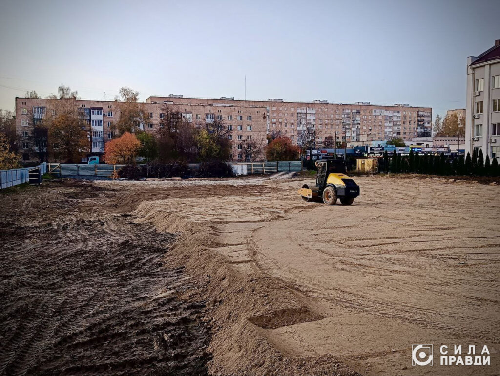 На Конякіна у Луцьку будують ветпростір. Підрядник Волиньекобуд