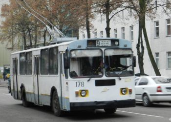 Тролейбус №9 Луцьк ЛПЕ