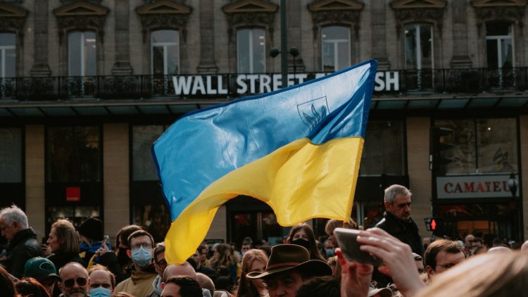 Прапор України в США