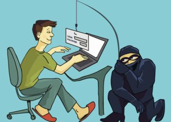 Computer Crime: Internet Phishing a login and password concept