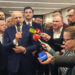 Багаторічний президент Любліна Кшиштоф Жук надає коментарі пресі